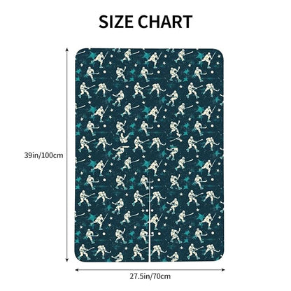Hockey Player A Print Baby Car Seat Covers, Breathable Nursing Cover Breastfeeding Cover, Stroller Covers, Baby Boys Girls Newborn Essentials, Multi-use Infant Carseat Canopy