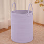 Large Woven Laundry Basket Hamper, 100L Cotton Rope Storage Bin