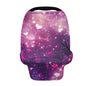 AFPANQZ Galaxy Heart Stretchy Baby Car Seat Covers for Boys Girls Infant Car Canopy Spring Autumn Winter Snug Warm Breathable Windproof Open Peep Top Universal Fit