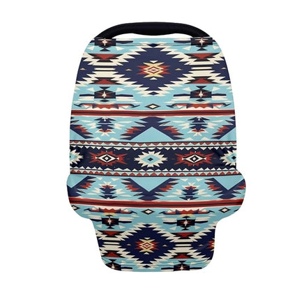 Youngerbaby Aztec Western Nursing Cover Breastfeeding Soft Infant Carseat Canopy Stretchy Breathable Cover for Stroller High Chair Shopping Cart Canopies