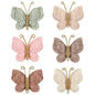 Toddler Hair Bows, 6pcs Bow Clips for Baby Girls, Mini Butterfly Clips Hair Accessories for Infants Baby Kids Fine Hair