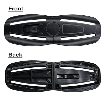 LiXiongBao Child Seat Chest Harness Buckle Lock Stroller Chest Buckle Universal Replacement for Baby and Kids Trend,Seat Chest Harness Buckle Parts (Black)