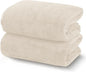 TENSTARS Silk Hemming Bath Towels
