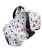 Rosy Kids Infant Carseat Canopy Wind Proof Baby Car Seat Sunshade, Fits Any Model, Color 25OR01
