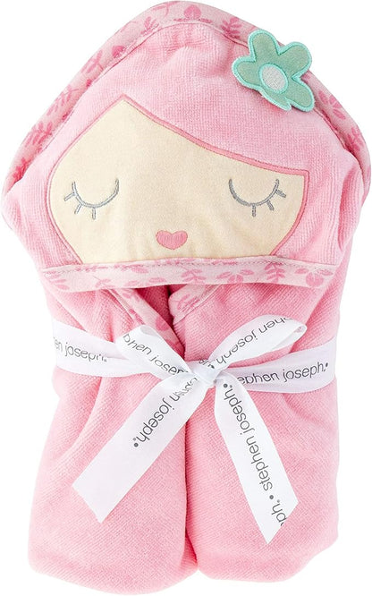 Stephen Joseph, Baby Hooded Bath Towel, Mermaid