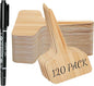 Plant Labels Tags 120pcs Outdoor Plastic Plant Markers Garden Tags & Stakes for Plants Waterproof Plant Name Tags Seedling Tags Plant Stakes for Outdoor Plants Garden Accessories