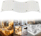 4 Pack LED Backlight Sheet 3000K-6500K Warm and Cold 24V 36W, Dimmable LED Panel Sheet Work with Alexa, Flexible Backlit Light Remote & APP Control, 19.7X9.7 Inch for Marble, Onyx, Quartz Countertop