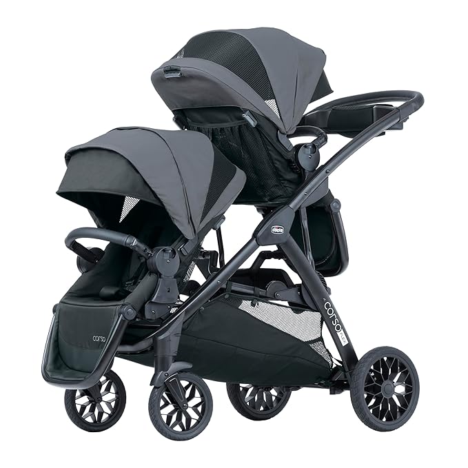 Chicco Corso Flex Convertible Stroller - Legend | Black