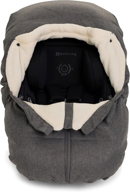 Buntting Bag Compatible with UPPAbaby Aria, Aria V2, Mesa, Mesa V2, Mesa V3 Infant Car Seats, Warm and Ultra-Plush Waterproof car seat Cover, Footmuff, Winter Cover Universal. nfant Car Seats