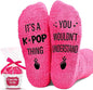 Kpop Merch - Unique Kpop Gifts for Girl, Teen - Cute Korean Socks - Christmas Gifts, Stocking Stuffers for Women