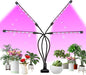 bseah Grow Light Plant Lights for Indoor Plants, Clip on with 3/9/12 H Timer, Full Spectrum Growing Lamp for Seed Starting (with AC Adapter)
