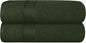 GLAMBURG 700 GSM Premium Cotton 2-Pack Oversized Extra Large Bath Sheet Set