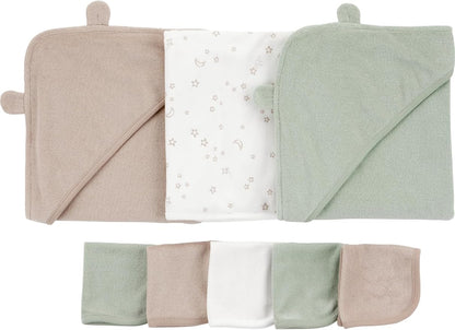Simple Joys by Carter's baby-girls 8-piece Towel and Washcloth Set