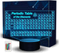 Ammonite Periodic Table of Elements Night Light, Tabla Periodica 3D lamp 16 Color Changing with Remote Control and Timer, School Supplies and Classroom Kids Room Decor, Chemistry Gifts for Students