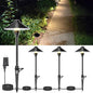 Low Voltage Pathway Lights with Timer, Plug in Landscape Path Lights 4H/6H/8H Timing, 3000K LED Landscape Lighting IP65 Waterproof ETL Listed, Set of 4 Lights Total 12W, Non-Hardwired