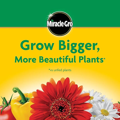Miracle-Gro Water Soluble All Purpose Plant Food and Garden Feeder Bundle: Use on Flowers, Vegetables, Trees, and Houseplants