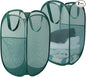 Upgraded 100L Extra Large Collapsible Laundry Baskets, 2 Pack XL Mesh Pop Up