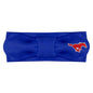 Creative Knitwear SMU Mustangs Infant Girls Royal Solid Hair Knot Headband Embroidered Logo - Size Newborn - 4T