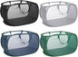 4 Pack Durable Collapsible Laundry Baskets, Mesh Foldable Laundry Basket