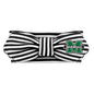 Creative Knitwear Marshall Thundering Herd Infant Girls Black/White Striped Hair Knot Headband Embroidered Logo - Size Newborn - 4T