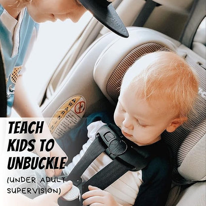 UnbuckleMe Car Seat Buckle Release Tool - Pink & Gray 2 Pack - Buy one for Each Car or Give One to a Friend