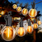 Outdoor String Patio Lights, 150FT 75 LED Patio Lights Waterproof, Connectable Shatterproof Hanging Outside String Light for Backyard, Porch, Deck, Balcony, Garden, House Decor, 2200K