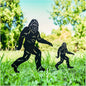 15.8 inch Bigfoot Outdoor Decor Metal Big Foot Sasquatch Gifts for Men Women Dad Bigfoot Silhouette Statues for Garden, Outside, Yard Art, Patio, Yard Display, Forests, Lawn Decorations