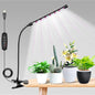 iPower LED Grow Lights with Full Spectrum Plant Growing Lamp for Indoor Plant, 3 Modes Timing Function, 1 Tubes, White