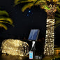 WIND STAR Solar Rope Lights Outdoor, 72FT 200 LED Solar Powered Tube String Lights Decorative with Remote, 8 Modes IP67 Waterproof, for Yard Garden Fence Party Camping Wedding, Warm White