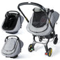 IvyWind Baby Car Seat Cover, Universal Winter Carseat Cover for Babies with Breathable Mesh Window, Cozy and Warm Infant Car Seat Covers for Cold Weather, Kick-Proof Carseat Canopy, Light Gray