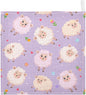 Vvfelixl Muslin Washcloths - Charming Sheeps Baby Burp Cloths, Cotton Face Towel for Newborn Infants, Boys, Girls - Soft and Absorbent, 11.8 X 11.8In, 3 Pack