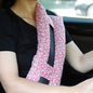 rainbowstar Seatbelt Pillows for Post-Surgery Comfort Mastectomy Breast Cancer Port Pacemaker Heart Surgery C-Section Recovery Support Cushion Pad Patient Care Car Travel Pillow (Tiny Flower)