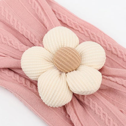 DRESHOW BQUBO Baby Nylon Headbands Flower Hairbands Soft Headband for Baby Girls Newborn Infant Toddlers Hair Accessories