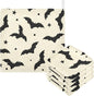 Burbuja Flying Bats Baby Washcloths - Muslin Cotton Soft Absorbent Baby Towel for Newborn Baby Sensitive Skin - Baby Essential Item, 12x12 in, 5 Pack