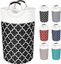 Large Laundry Hampe Basket Washing Bin Clothes Bag Collapsible Tall