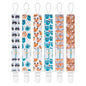 babygoal Animal Pacifier Clips, 6 Pack Pacifier Holder Fits for Most Baby Boys and Girls Pacifier Styles