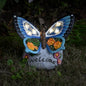 Yiosax-Garden Statue Butterfly Decor-Solar Outdoor Butterfly Light-Butterfly Figurine Decoration for Patio,Balcony,Yard,Lawn Ornament Garden Gift Women Mom