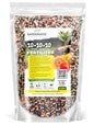 10-10-10 Plant Fertilizer Slow Release - 10 10 10 All Purpose Granular Garden Fertilizer for Vegetables, Tomato, Arborvitae, Shrubs, Rose, Flowers, Fruit, Fig Trees (4 QUARTS)