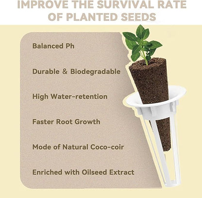 inbloom Salad Green Seed Pod Kit for AeroGarden, Ahopegarden, GARDENCUBE, MUFGA, 18 Pods (350+ Seeds with American Fast/Paris Island/Buttercrunch Lettuce, Swiss Chard, Spinach, Cauliflower, Cabbage)