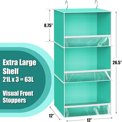 Simple Houseware 3 Shelf Hanging Closet Organizer