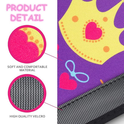 YR Seat Belt Cover for Kids, Soft Comfort Seat Belt Cushion for Children, Cute Cartoon Pattern Car Seat Belt Pads Cover for Girls and Boys, 1 Pack, Princess