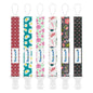Smlpuame Pacifier Clip Girl,6 Pack Stylish Binky Clips Strap for Baby Girls,Paci Holder with Clip Lightweight Universal Fits Most Pacifiers Teether Toy Teething Ring Soothie,Baby Gifts(Flower)