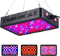 1000W LED Grow Light Full Spectrum for Indoor Plants - Daisy Chain Triple-Chips LED Grow Lamp (15W with 96 LEDs)