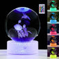 3D Hummingbird Gifts For Women with Rose Crystals Ball - Hummingbird Figurines Decor Glass Animals Figurine Hummingbird Stuff for Room Birthday for Best Friend Lovers Keepsake Paperweight