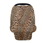 Forchrinse Wild Leopard and Snake Print Nursing Cover Breastfeeding Scarf Fashion Baby Car Seat Cover for Boys Girls Multi-Use Infant Carseat Canopy