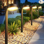 Ahaorigin 6 Pack Solar Pathway Lights Outdoor, 12 Brighter LED Solar Lights Outdoor Waterproof, Up to 12 Hrs Modern Path Light for Yard Garden Walkway Driveway Lawn