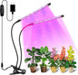 bseah Plant Lights for Indoor Plants, Full Spectrum Grow Lights, Auto ON & Off, Dimmable Lightness (1 Pack)