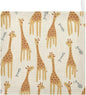 vvfelixl Giraffe Safari Print Baby Burp Cloths Baby Muslin Washcloths for Boys Girls Cotton Baby Face Towel for Newborn Infants Soft and Absorbent 11.8 X 11.8In, 5 Pack