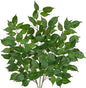 Ficus Leaves Artificial Branches 41.3" Faux Ficus Tree Branches Fake Greenery Plant Spray for Tree DIY Arch Wedding Bouquet Wreath Wall Decor - 3PCS
