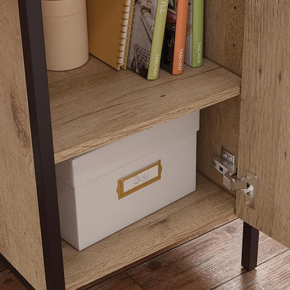 Sauder Market Commons Desk, Prime Oak Finish